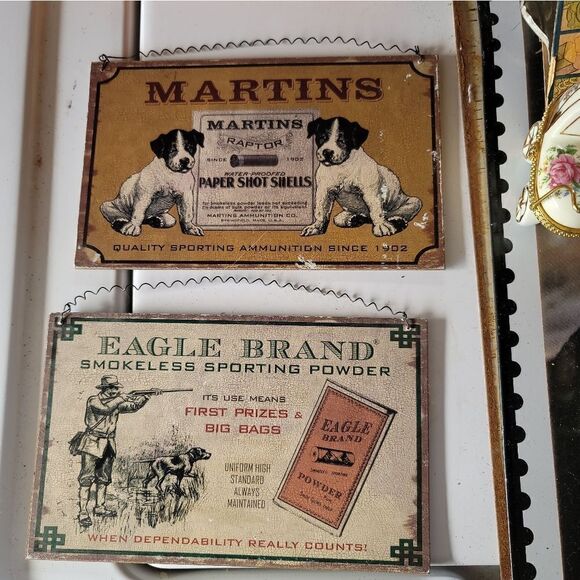 8 inch Advertisement Plaque - Picture 1 of 1